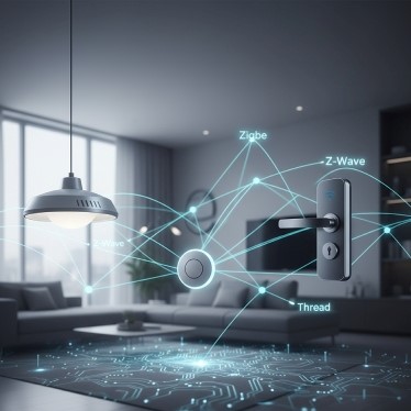 IoT Protocols in Smart Home Solutions: Zigbee, Z-Wave and Thread Comparison 