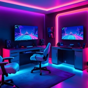 How Should Lighting Be in a Gamer's Room?