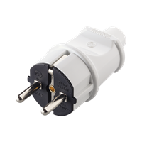 Schuko Male Plug