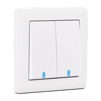 2G 2 Way Change-Over Switch Illuminated