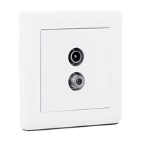 Tv-Sat Antenna Socket End